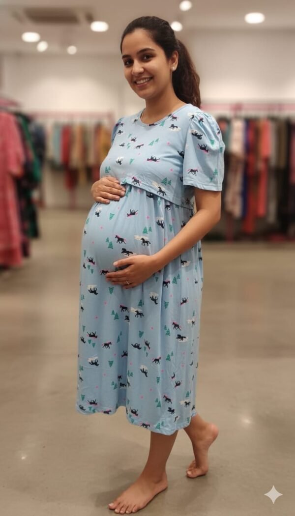 Feeding Puff Sleeve-"Blue" Premium