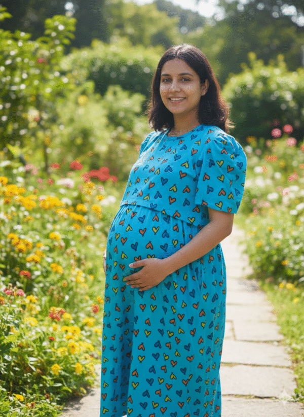 Feeding Puff Sleeve-"Blue" Premium