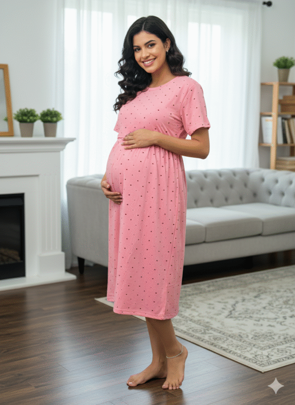 Feeding Calf Length-"Baby Pink"