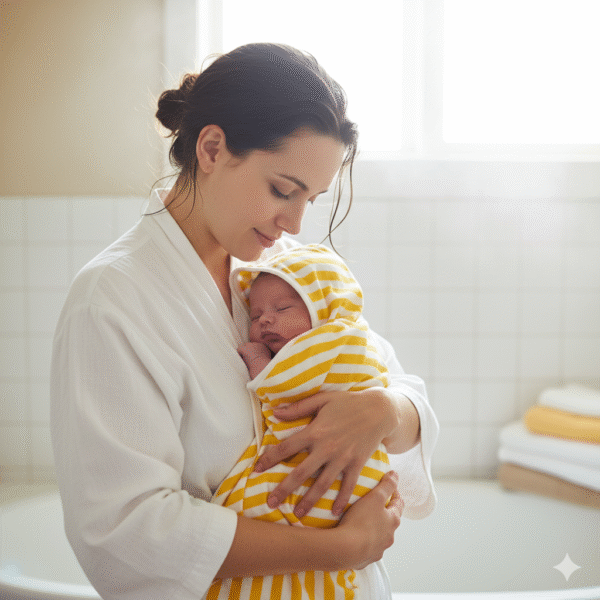 Hoodie Towel-"yellow"