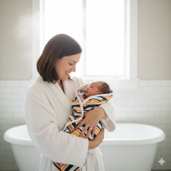 Hoodie Towel-"Orange"