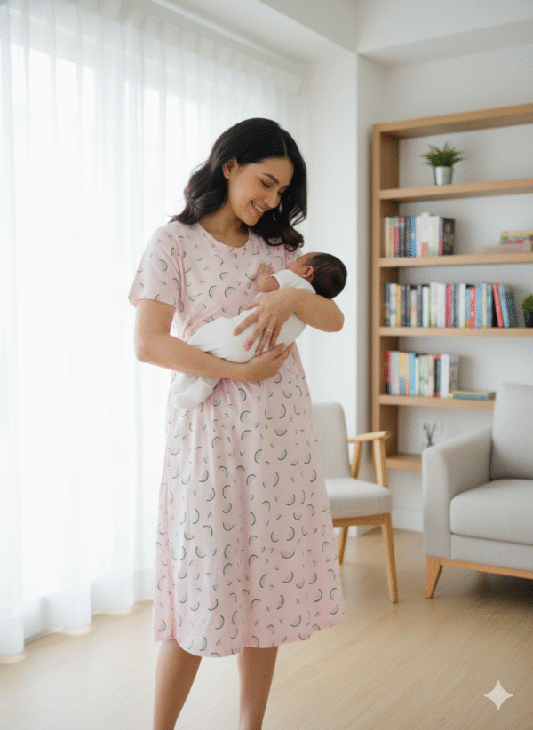 Feeding Calf Length-"Light Pink"