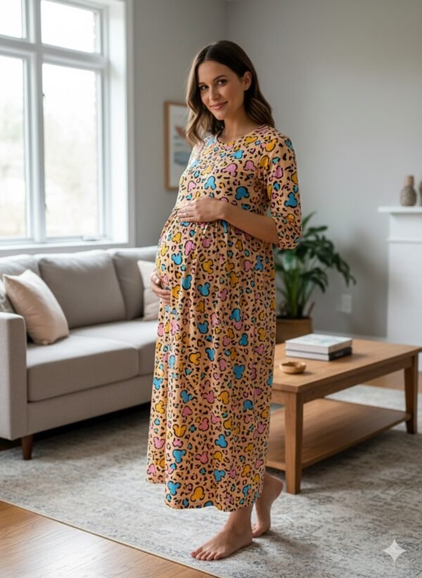 Feeding 3/4 Sleeve-"Fire Orange"