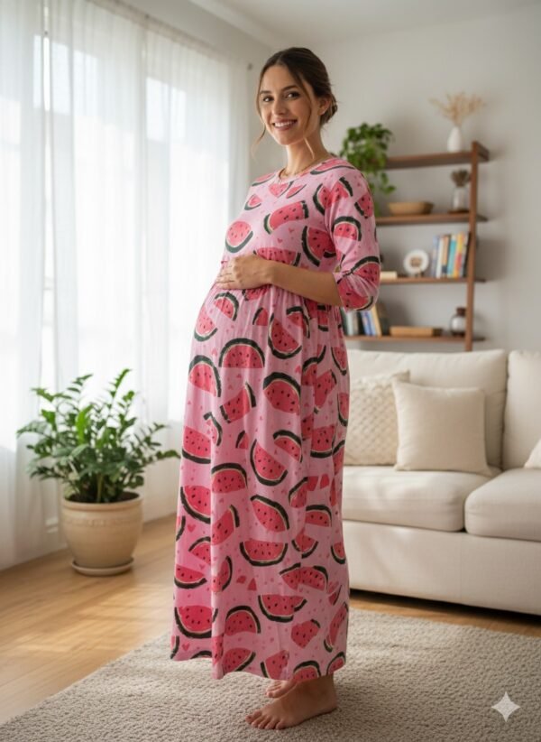 Feeding 3/4 Sleeve-"Pink"