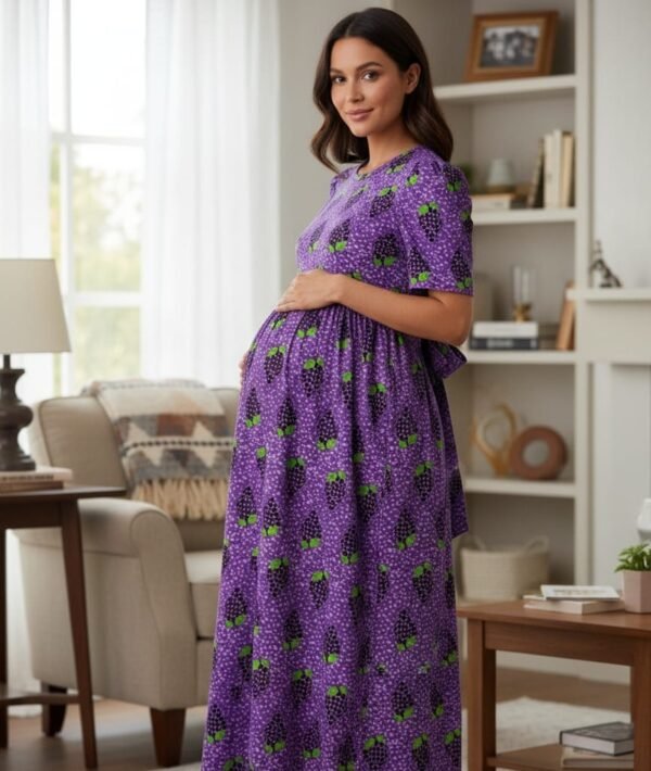 Feeding Puff Sleeve - "Violet"