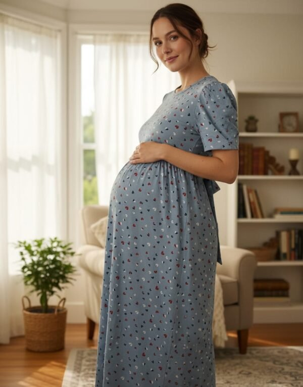 Feeding Puff Sleeve - "Grey"