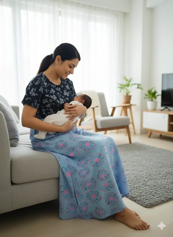 Feeding Normal Sleeve - "Navy Blue & Blue"