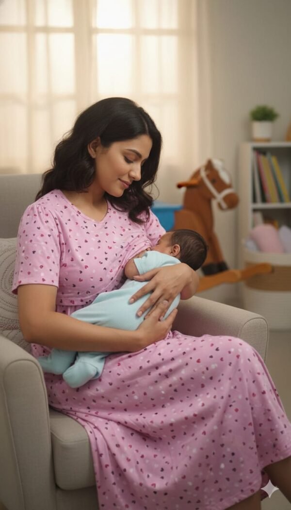 Feeding Puff Sleeve-"Dark Green"