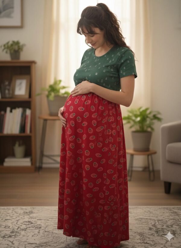 Feeding Normal Sleeve - "Green & Red"