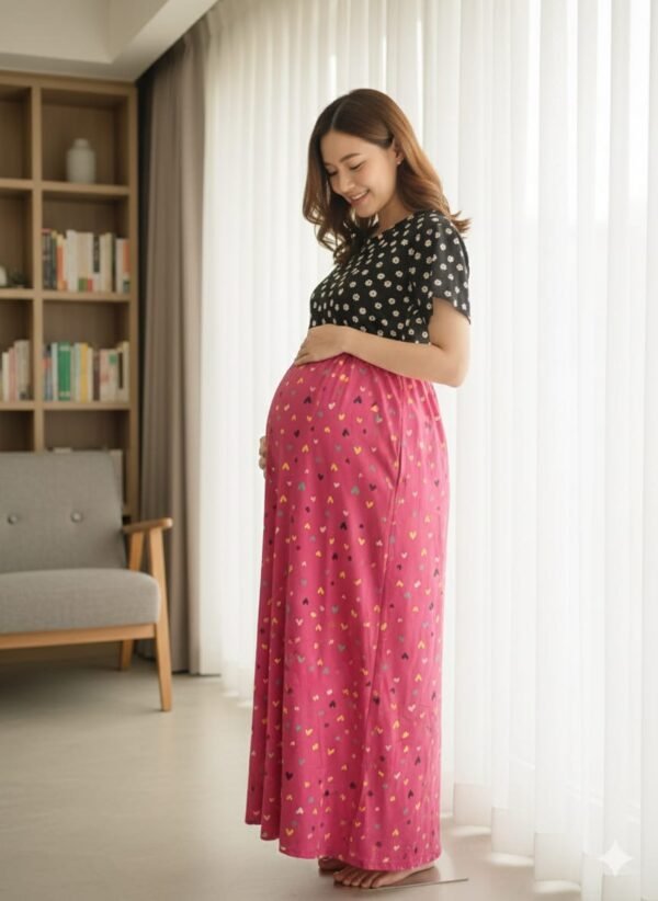 Feeding Normal Sleeve - "Black & Pink"