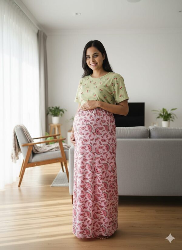 Green with Pink - Dual tone