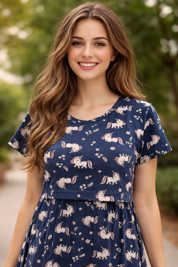 Navy blue unicorn - FNS (P)