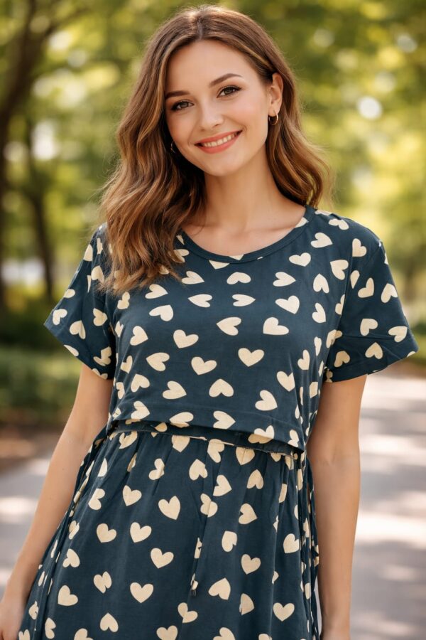 Green white heart - FNS (P)