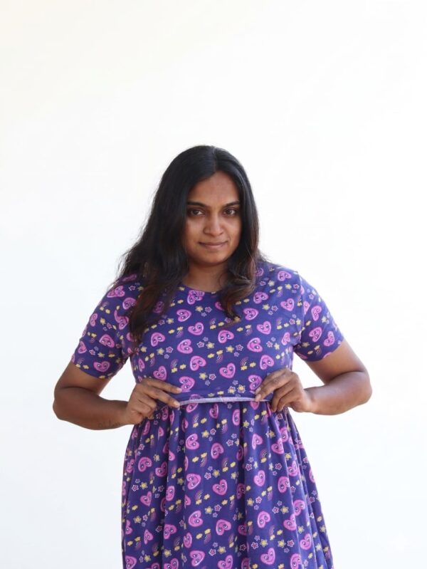 Blue with purple heart - FNS